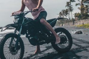 mens leather shorts