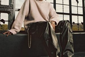 mens leather pants